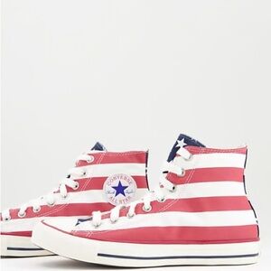 Converse High-Tops - Blue and White - All American